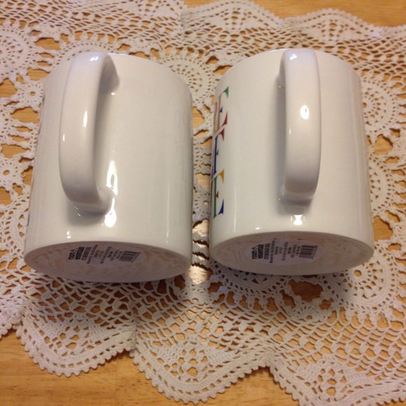 Positive Vibes stoneware mugs set, more self love - Picture 4 of 5